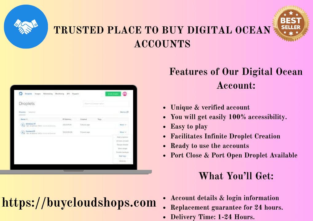 Buy Digital ocean Account