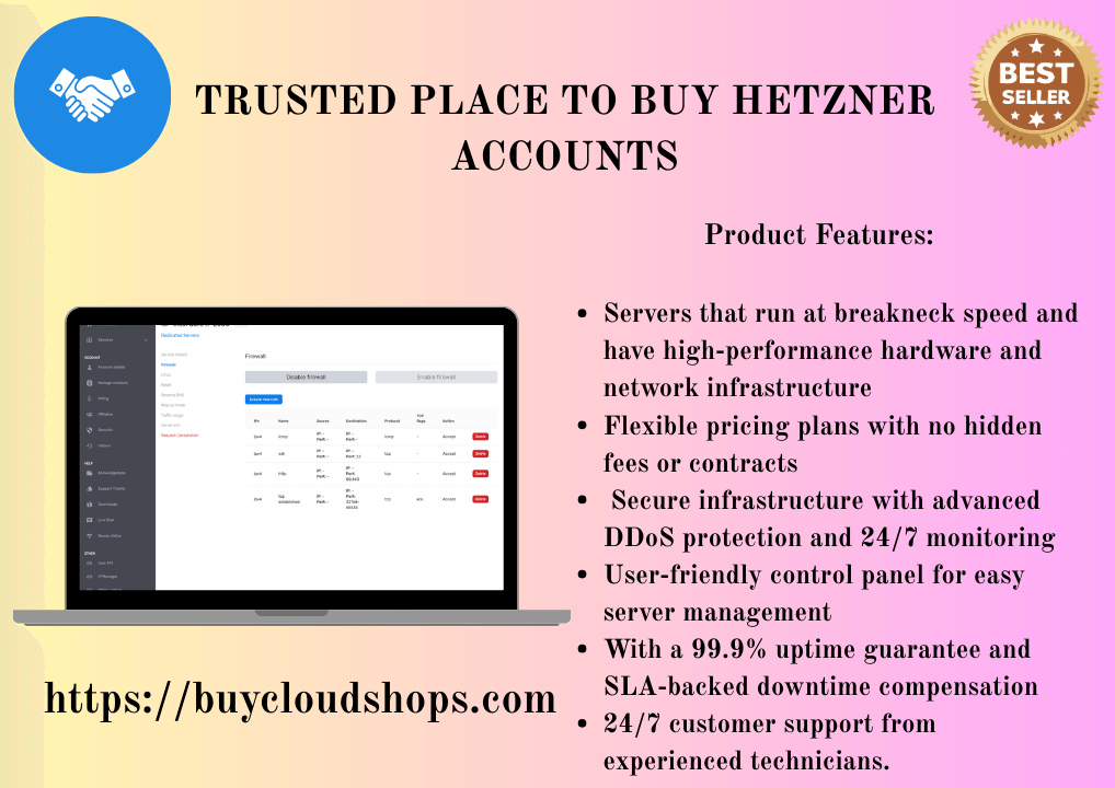 Buy Hetzner Accounts
