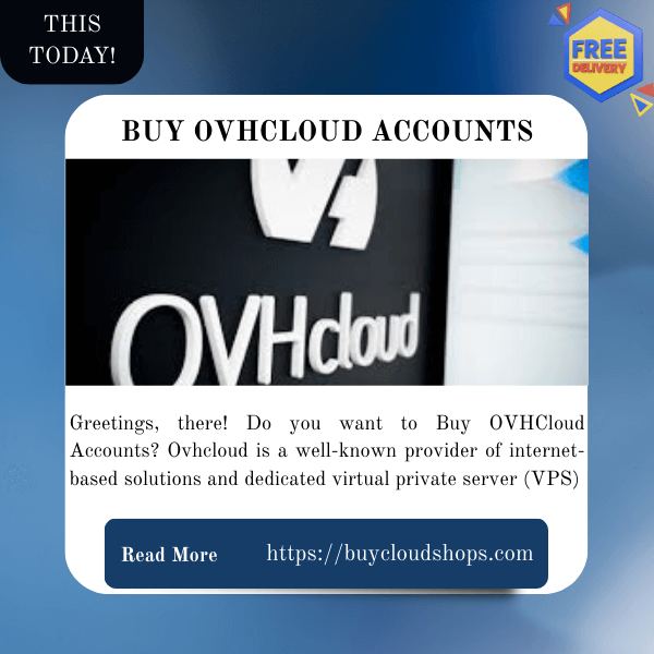 Buy OVHCloud Accounts