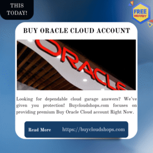Buy Oracle Cloud Account
