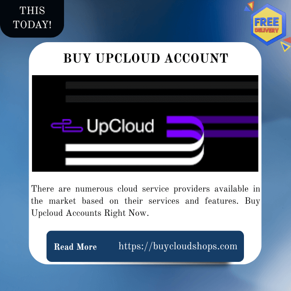 Buy UPCloud Accounts